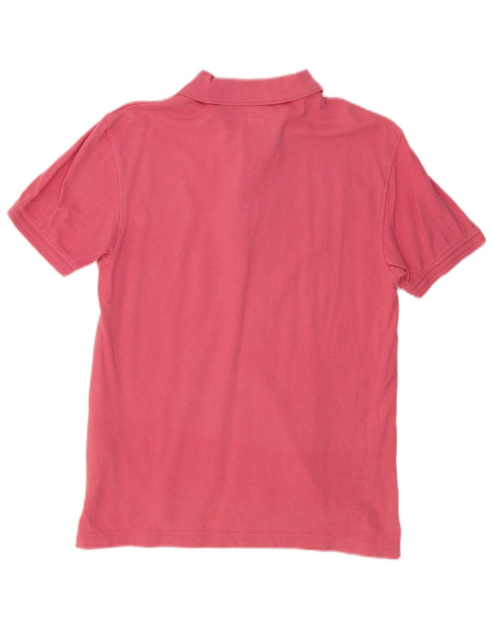 Camisa polo masculina Levi's pequena rosa algodão