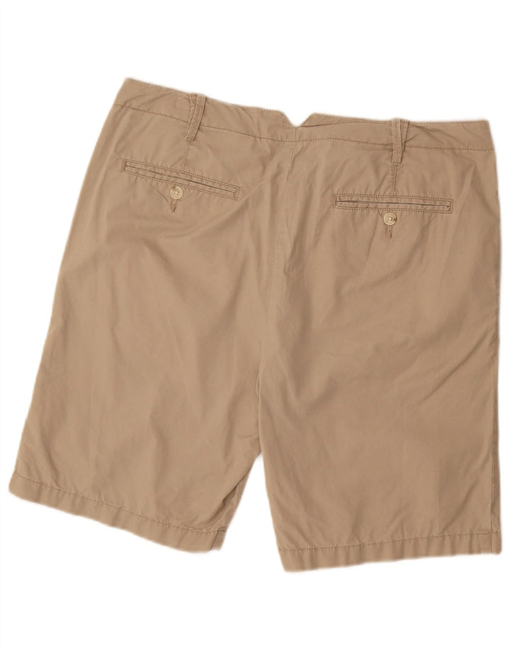PENGUIN Mens Chino Shorts Médio W32 Algodão Bege