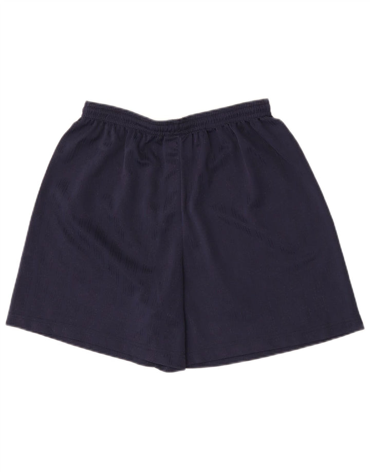 Shorts esportivos masculinos Umbro grandes poliéster azul marinho