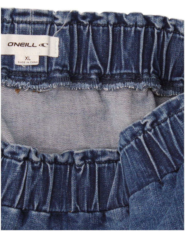 Mini saia jeans feminina O'NEILL XL W36 azul marinho