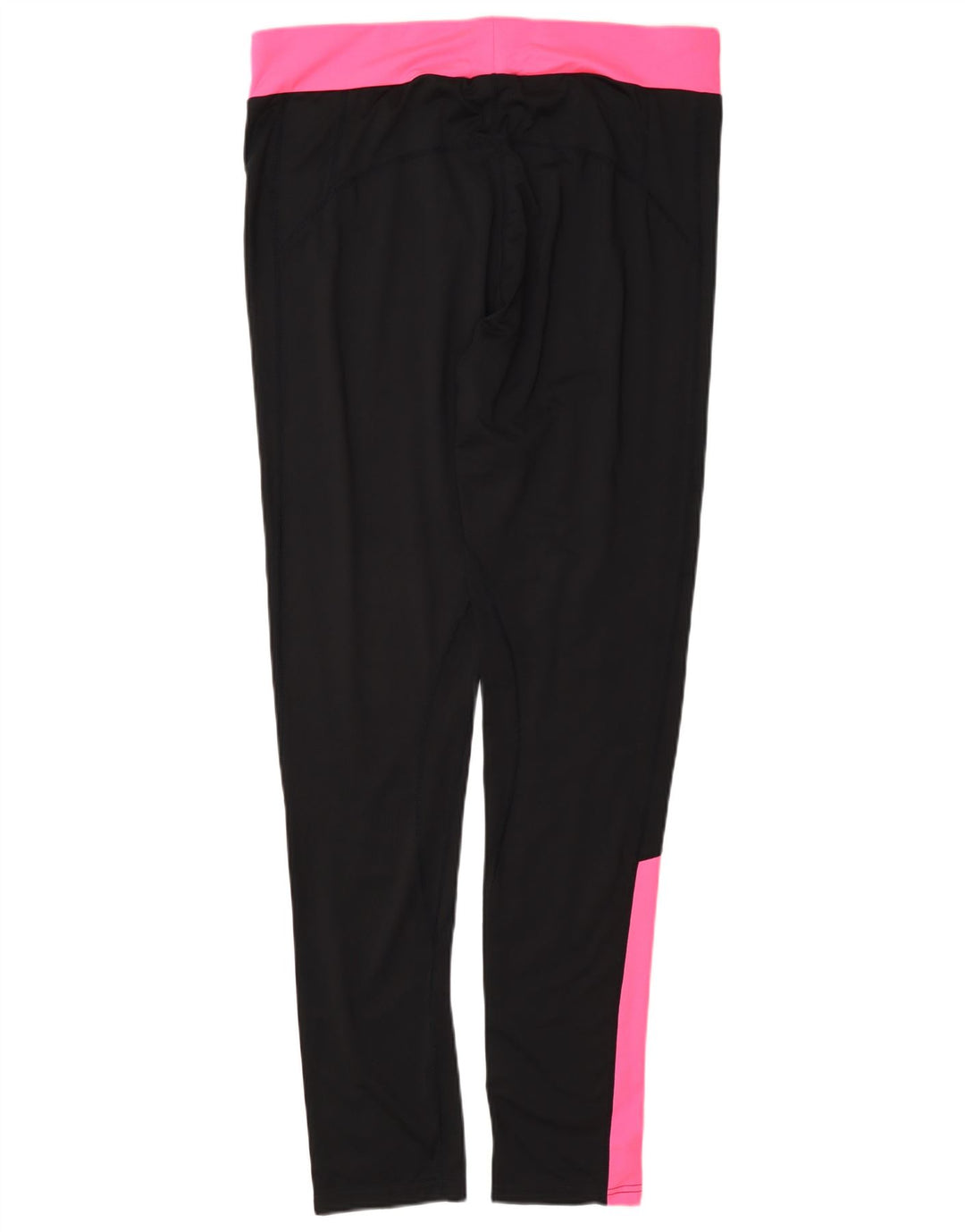 Ellesse Leggings Femininas UK 16 Grande Poliéster Colourblock Preto