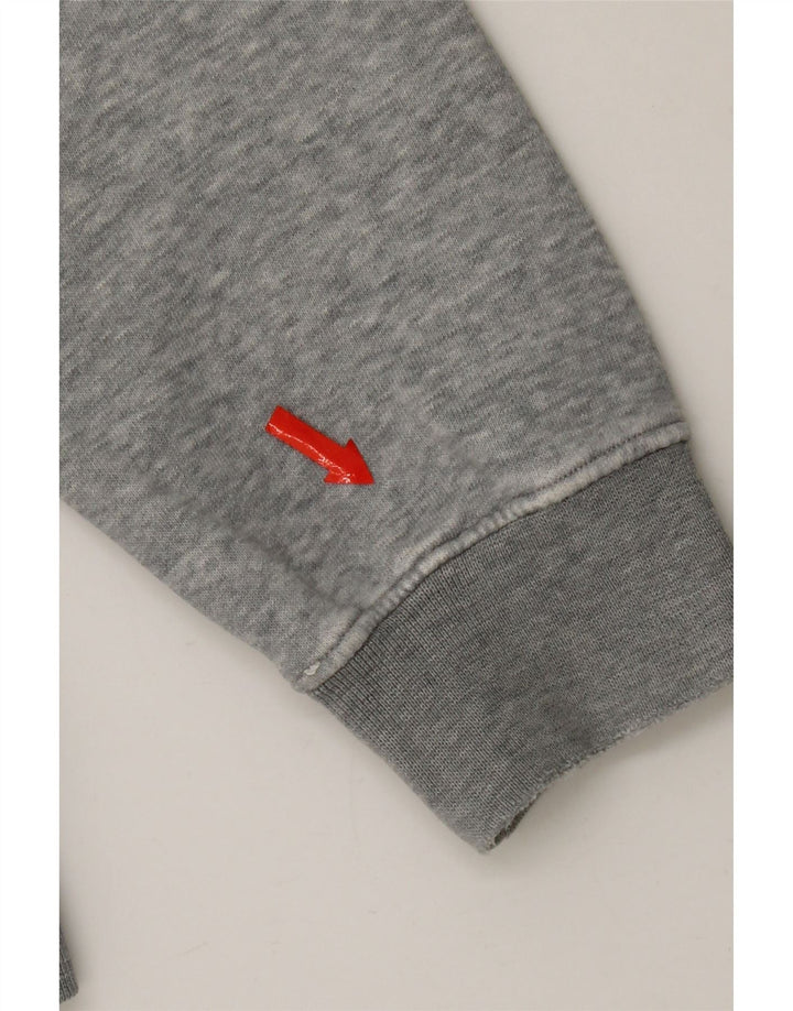 Champion moletom masculino gráfico jumper pequeno algodão manchado cinza