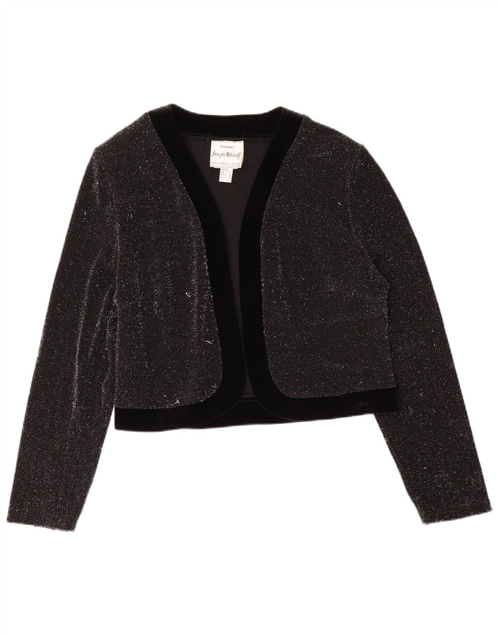 Conjunto feminino de 2 peças Joseph Ribkoff UK 12 poliéster preto médio