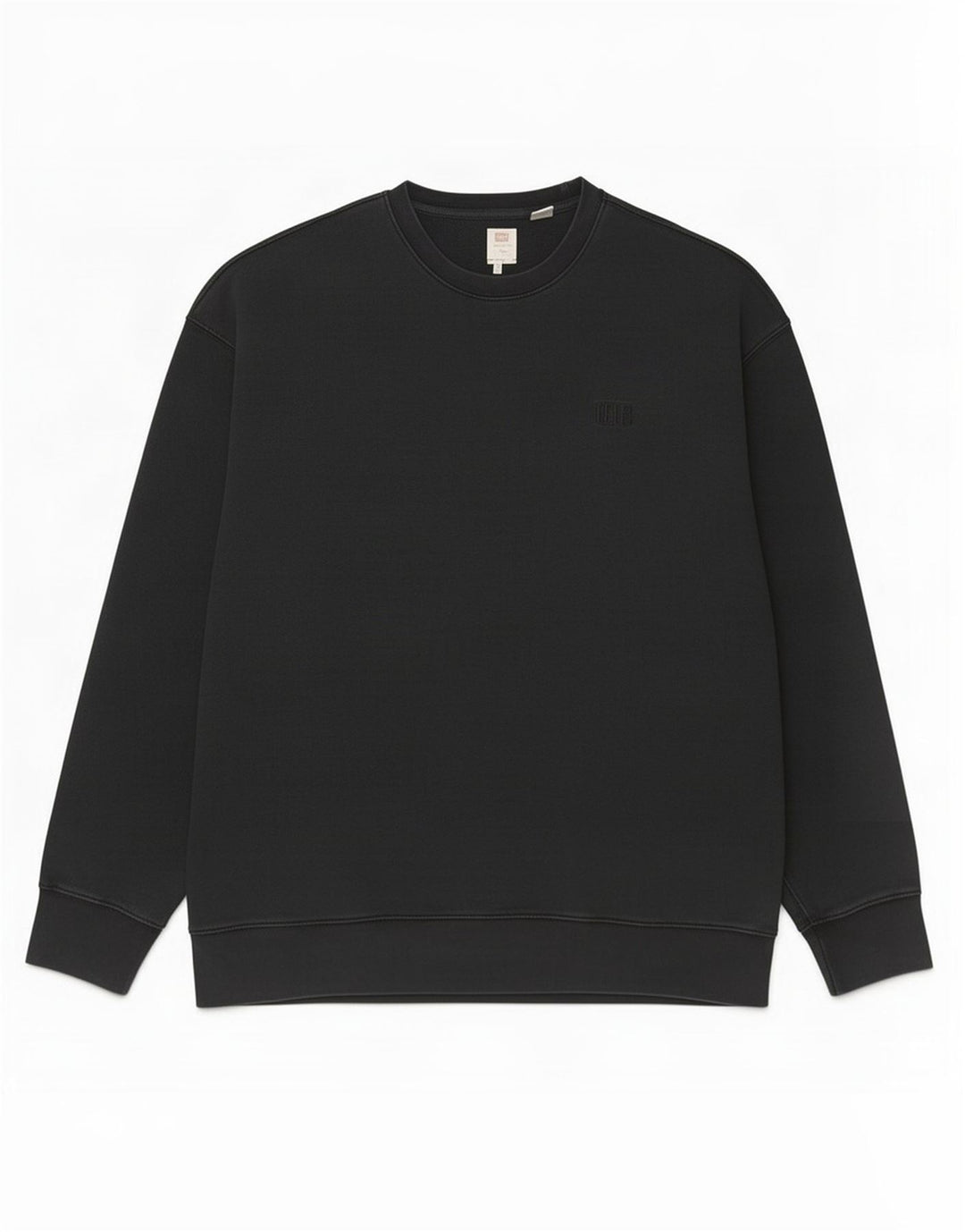 Moletom masculino Levi's com ajuste relaxado XL preto