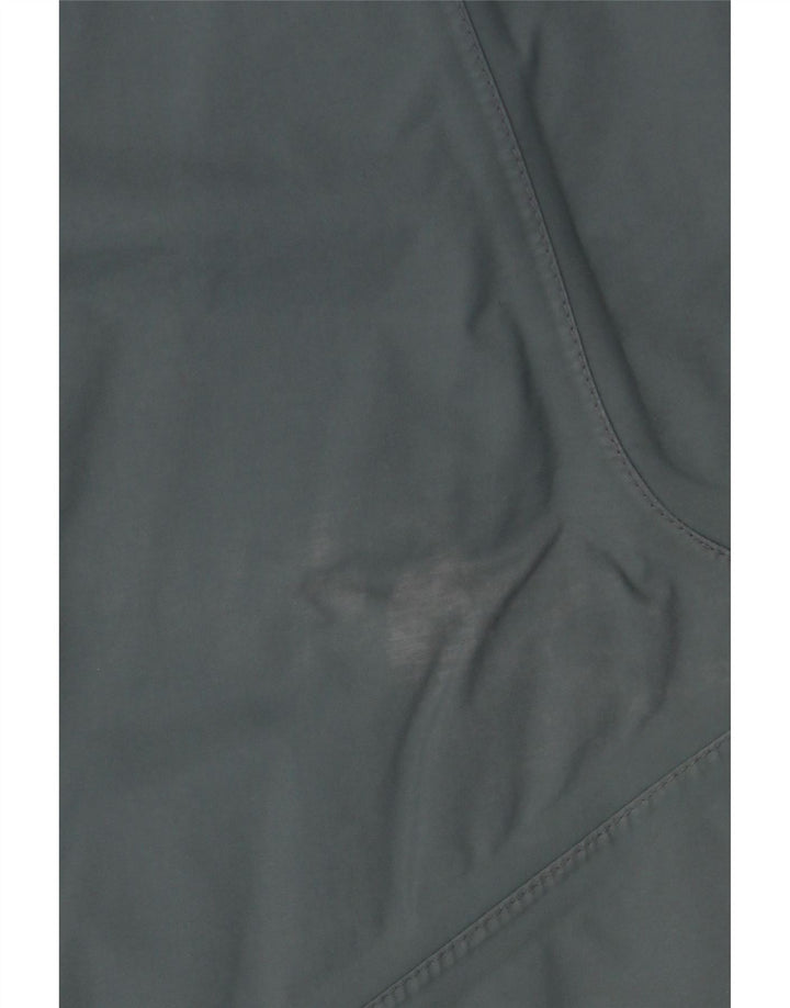 Jaqueta corta-vento masculina Helly Hansen com capuz UK 40 grande bloco colorido azul