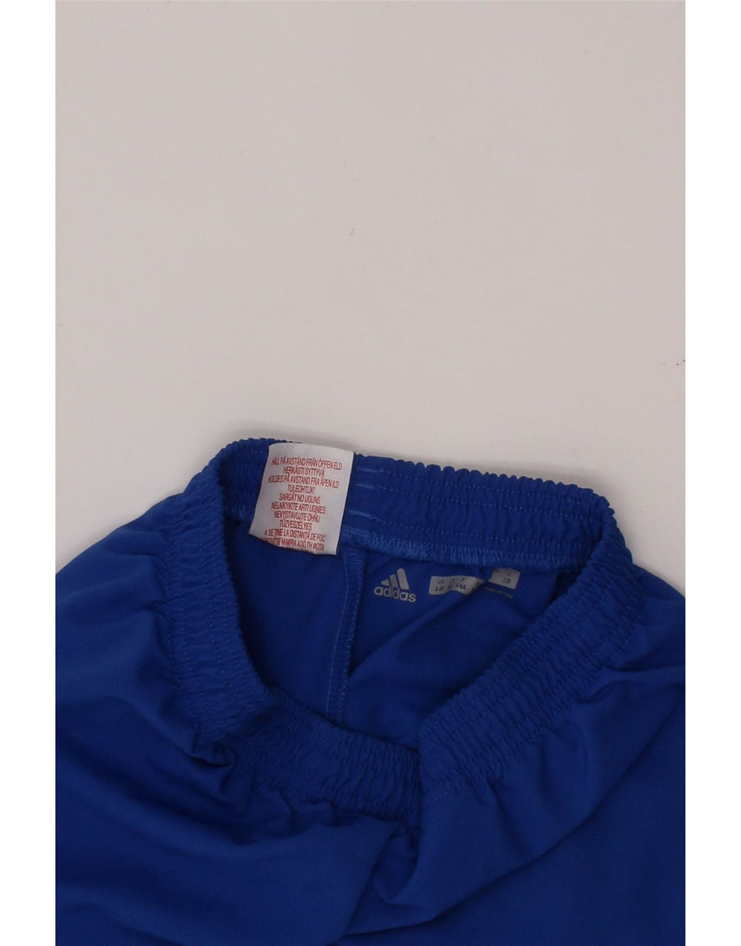 Shorts esportivos ADIDAS Leinster Rugby para meninos 5-6 anos azul poliéster