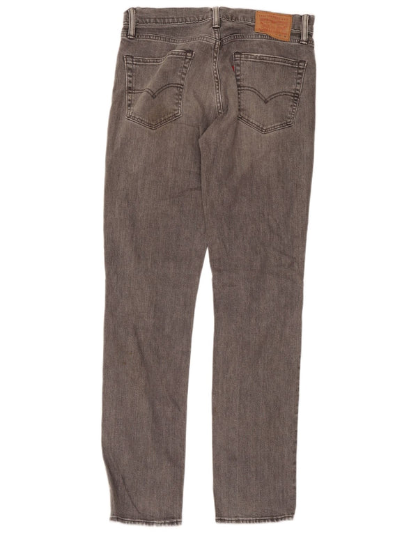 Calça Jeans Levis 511 Slim Masculina W32 L34 Cinza Algodão