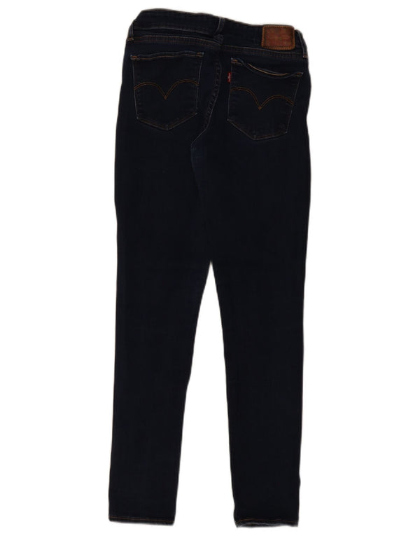 Calça jeans feminina Levi's 711 skinny W27 L27 azul marinho algodão
