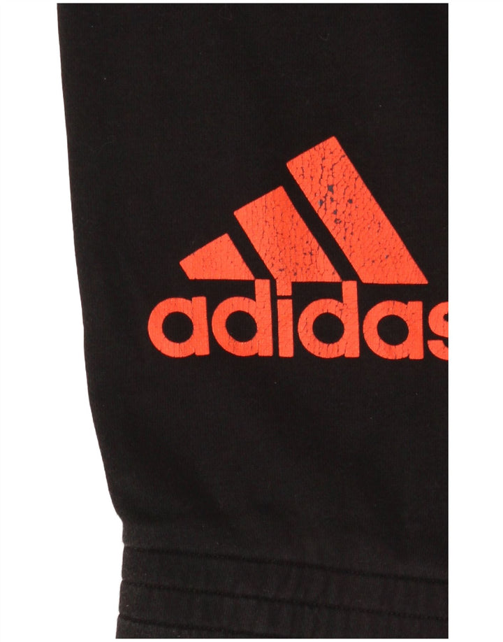 ADIDAS Mens Graphic Tracksuit Calças Joggers 2XL Preto