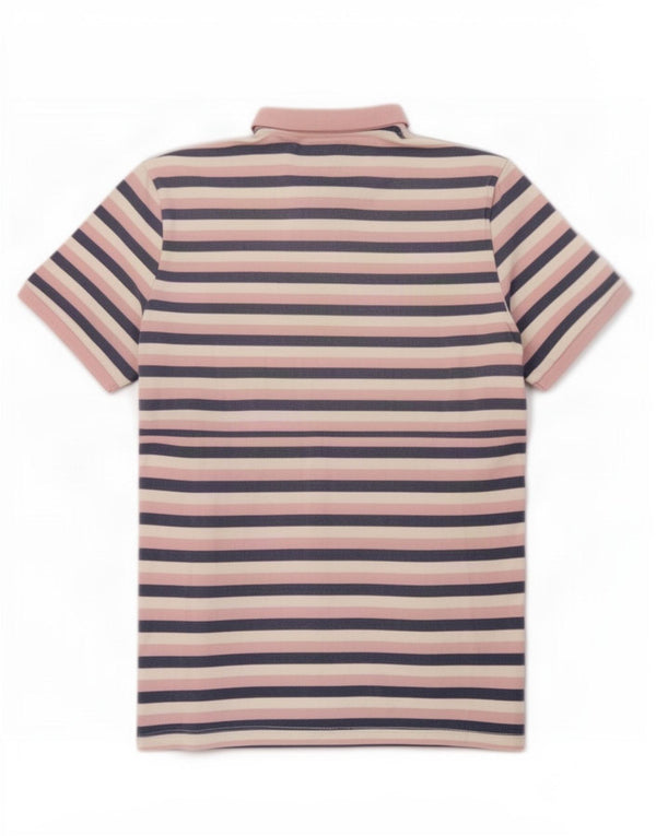 Camisa polo masculina Lee Regular XL algodão listrado multicolorido