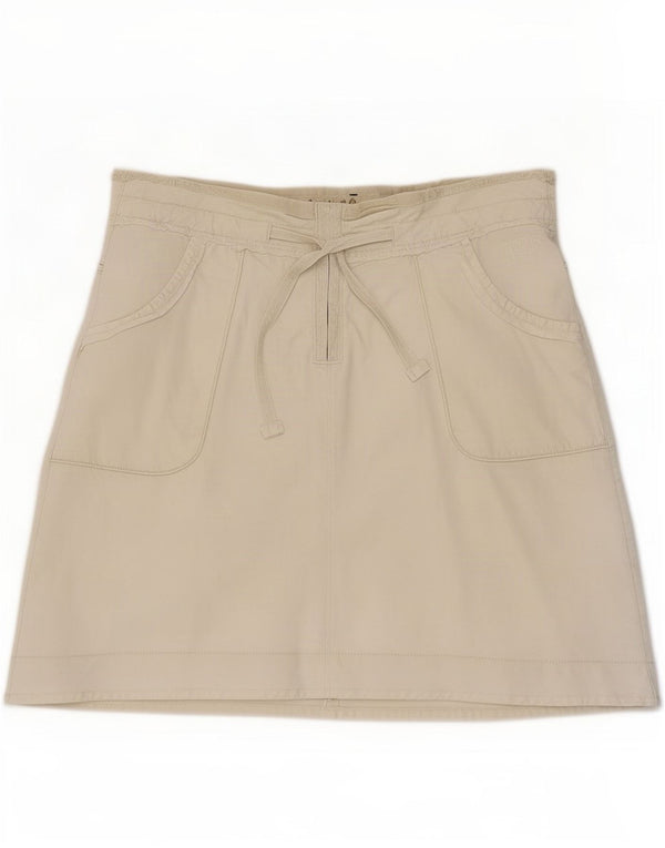 Saia evasê feminina Napapijri IT 48 XL W36 bege