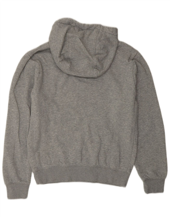 NIKE Mens Hoodie Jumper XS Algodão Cinza