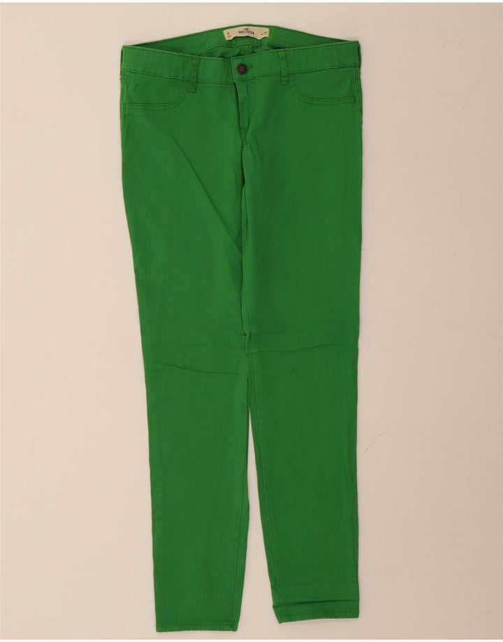 HOLLISTER Womens Slim Jeans W29 L29 Green Cotton Vintage Hollister and Second-Hand Hollister from Messina Hembry 