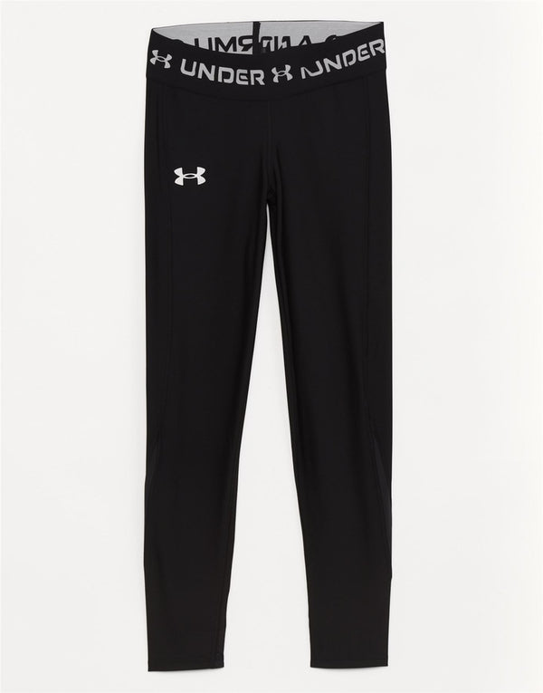 Leggings gráficas para meninas Under Armour 12-13 anos pretas