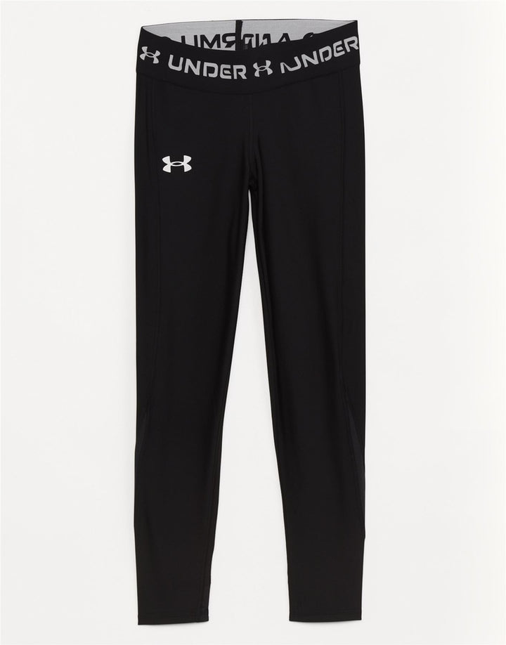 Leggings gráficas para meninas Under Armour 12-13 anos pretas