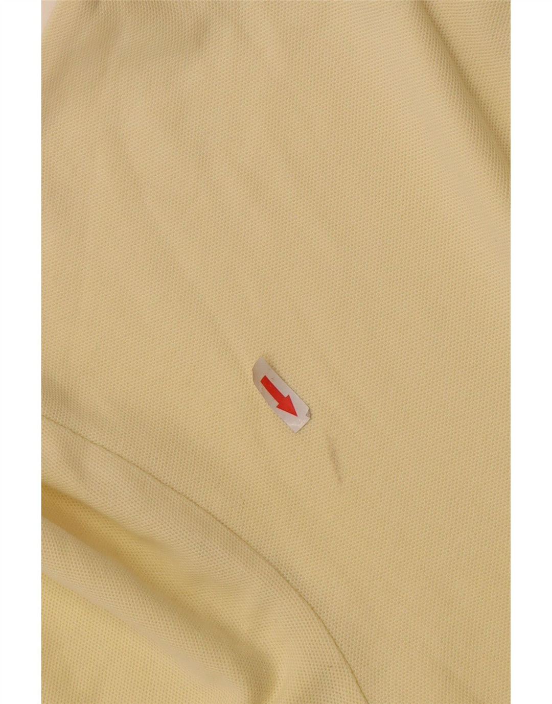 Camisa polo masculina Fila manga comprida IT 50 algodão amarelo médio