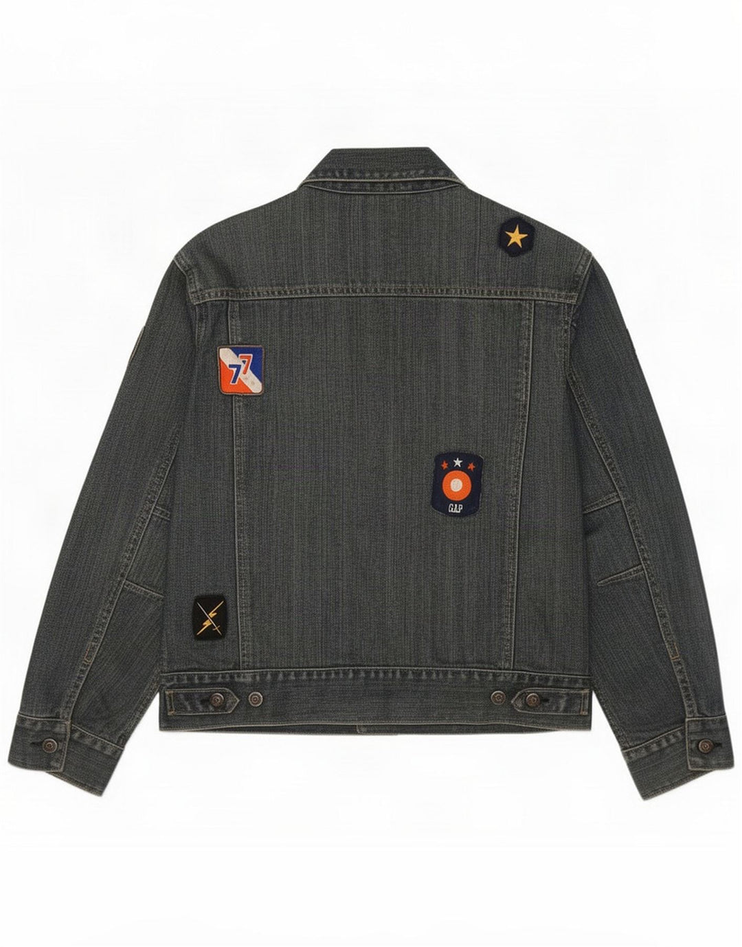 Jaqueta jeans para meninos Gap 11-12 anos XL Azul