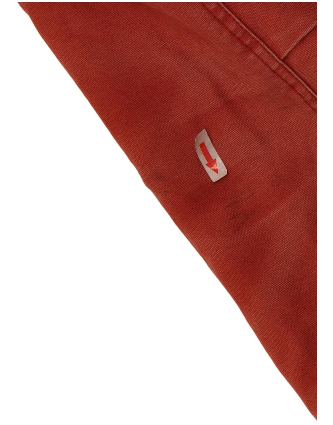 Jaqueta bomber feminina com capuz Quiksilver Reino Unido 12 algodão vermelho médio