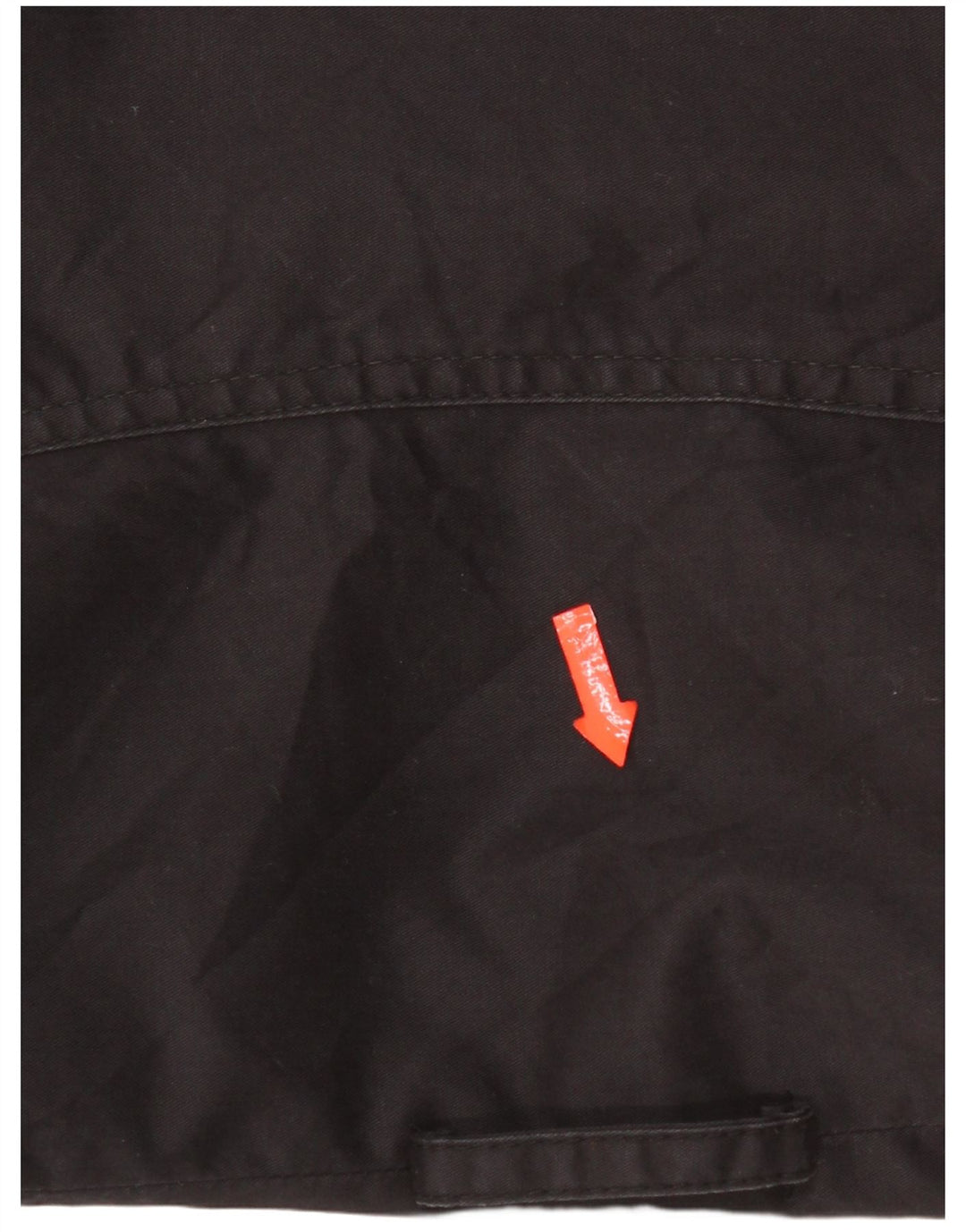 Casaco impermeável feminino Zara Reino Unido 18 XL preto