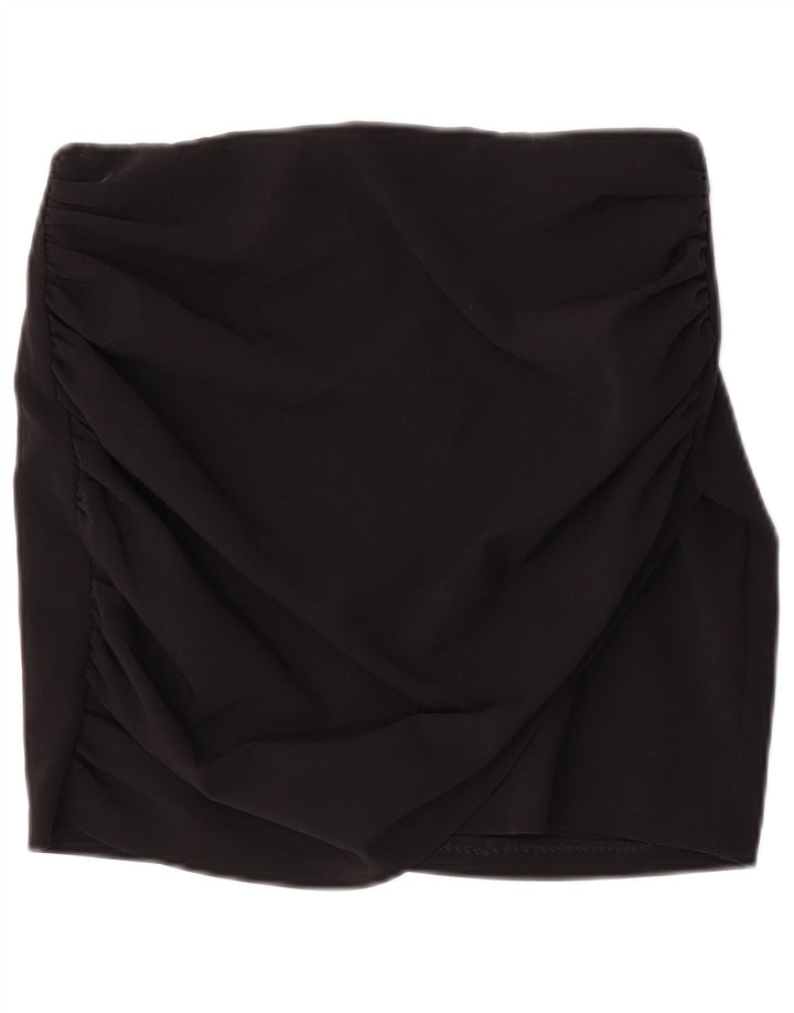 Minissaia feminina Zara média W30 preta