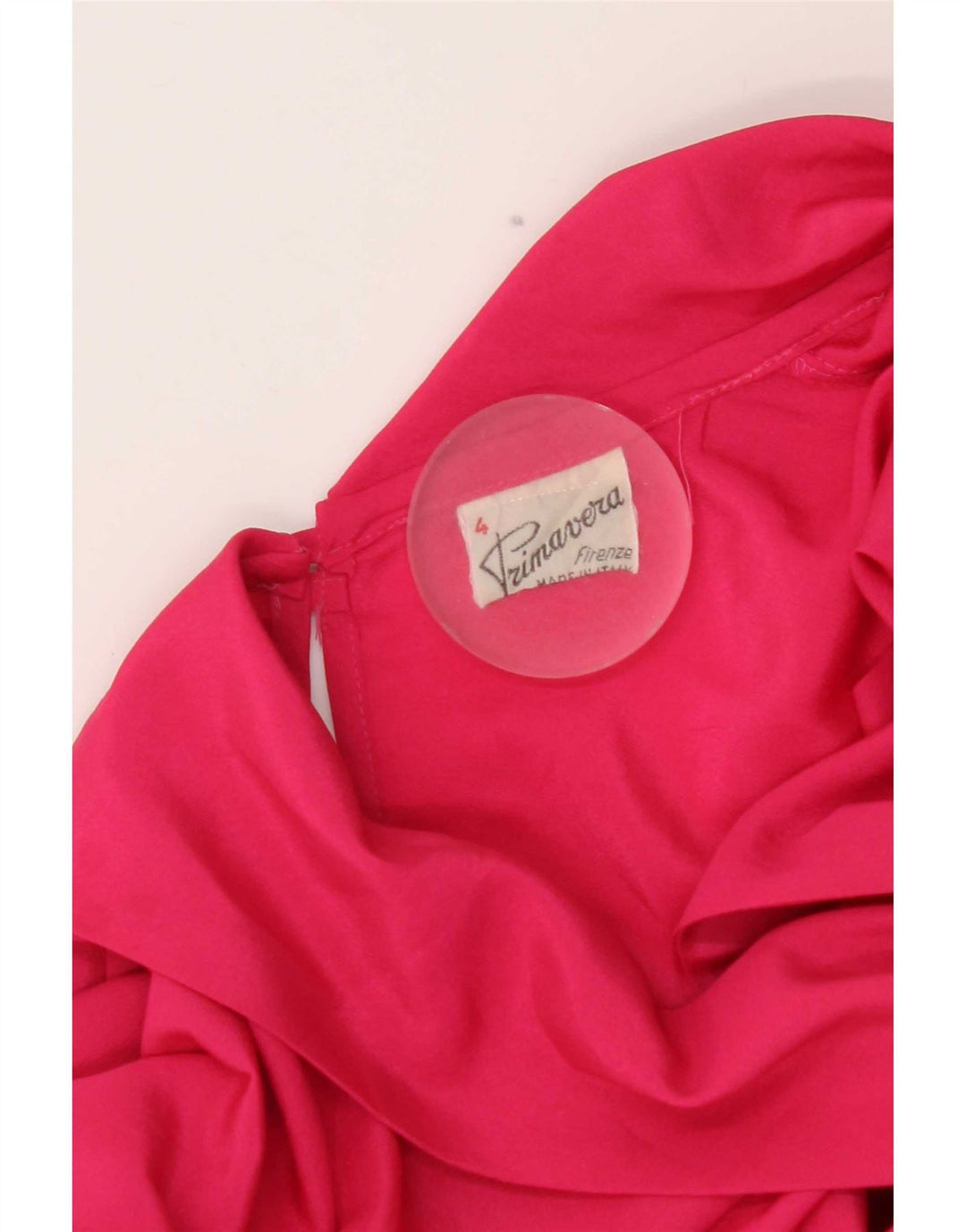 Blusa feminina Primavera Firenze com gravata borboleta grande tamanho Reino Unido 16 grande rosa