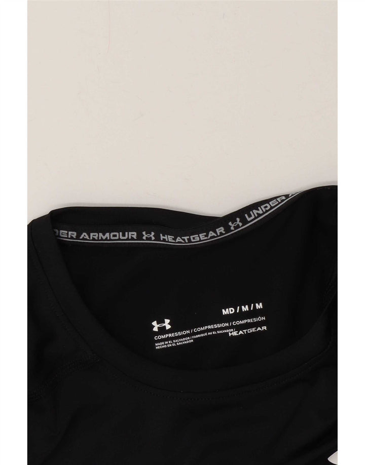 Under Armour Mens Compression Top Manga Longa Médio Preto