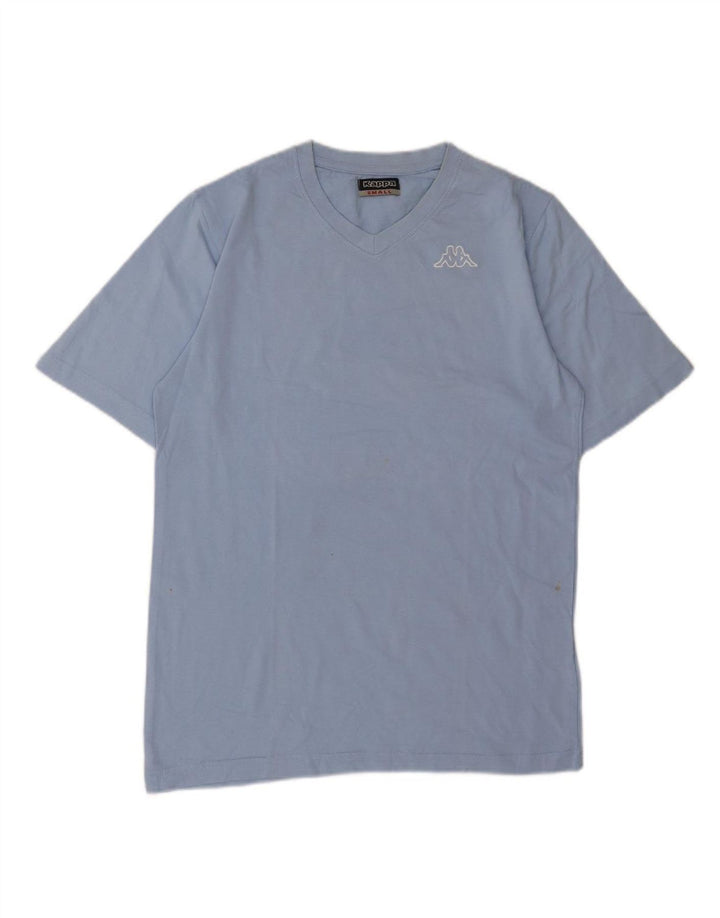Camiseta masculina KAPPA top pequeno algodão azul