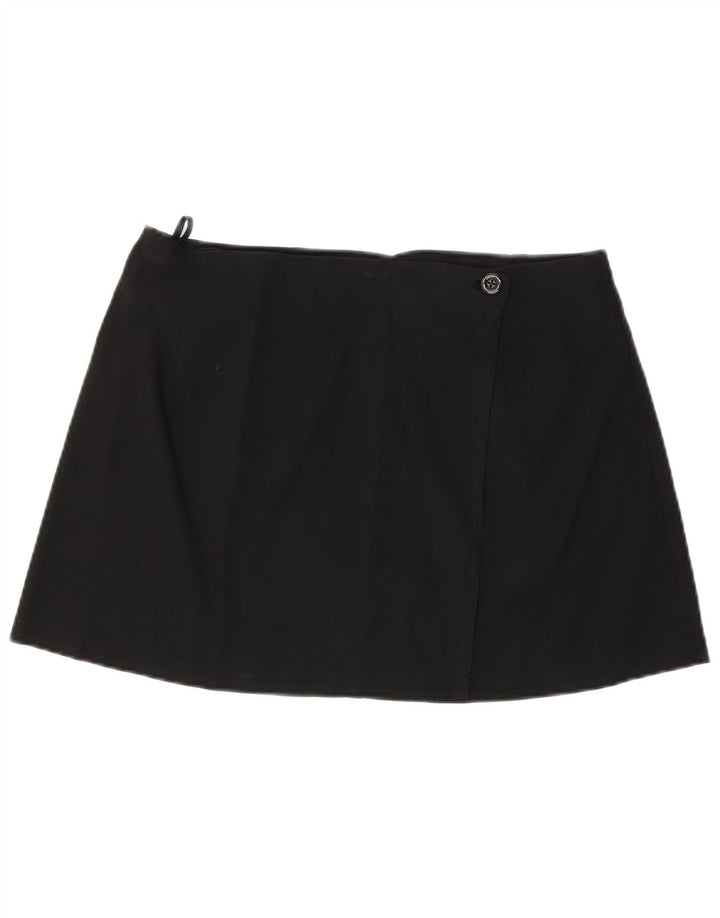 Orsay mini saia envolvente feminina IT 42 médio W30 viscose preta