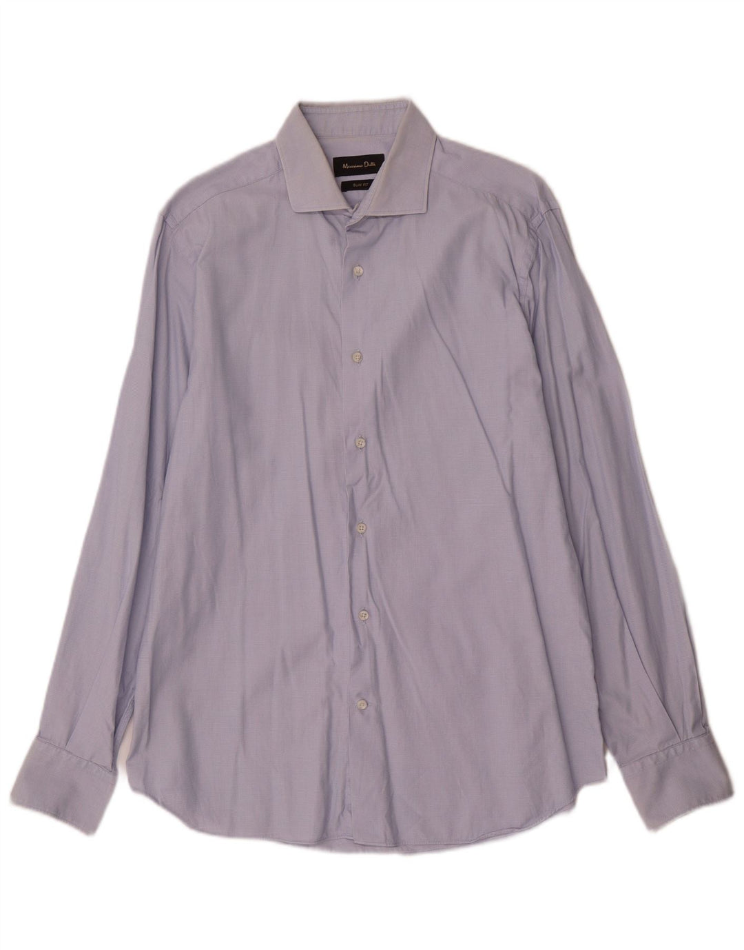 Camisa masculina Slim Fit Massimo Dutti tamanho 41 16 grande azul