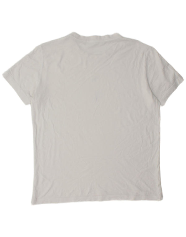 Camiseta masculina Calvin Klein Jeans Top XL Branco