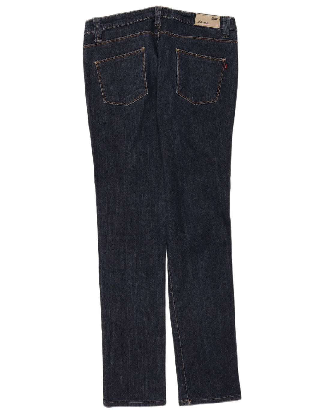 Carrera Jeans Slim Feminino IT 44 Médio W29 L32 Azul Marinho Algodão