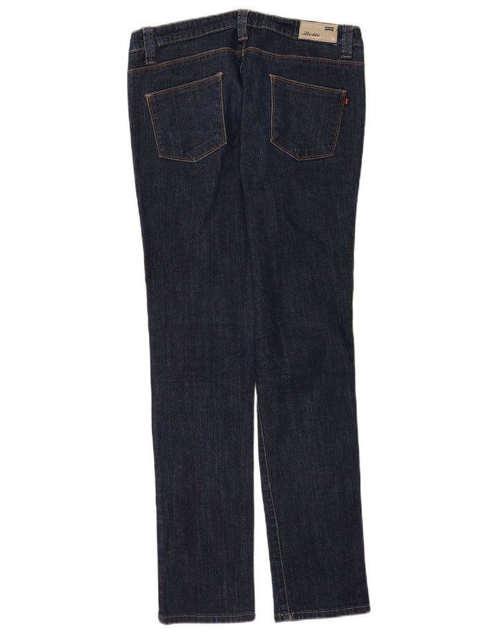 Carrera Jeans Slim Feminino IT 44 Médio W29 L32 Azul Marinho Algodão