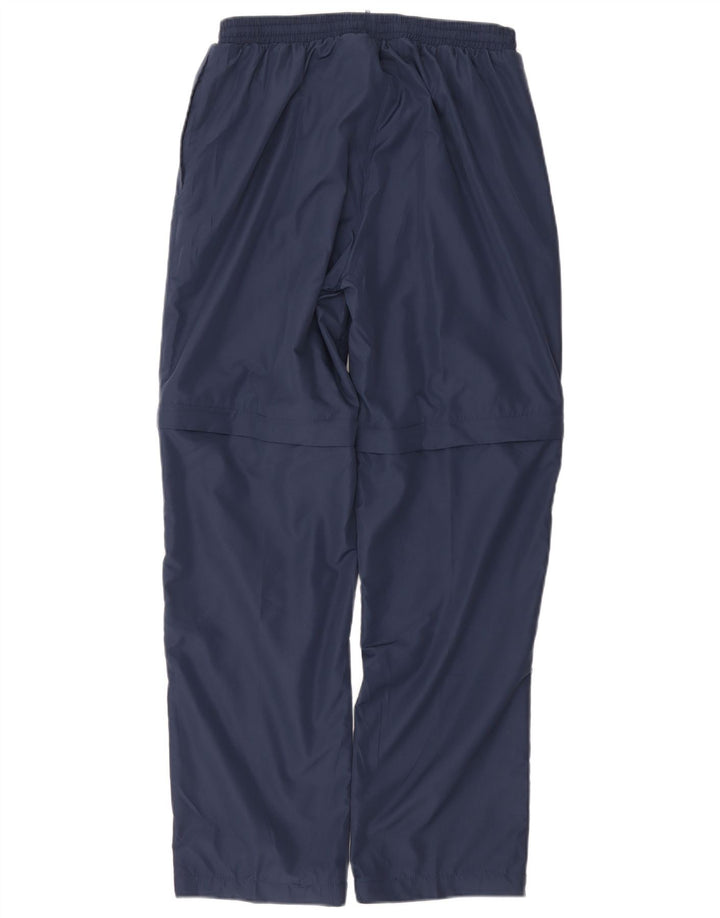 Calça de treino masculina Asics XL azul marinho poliéster