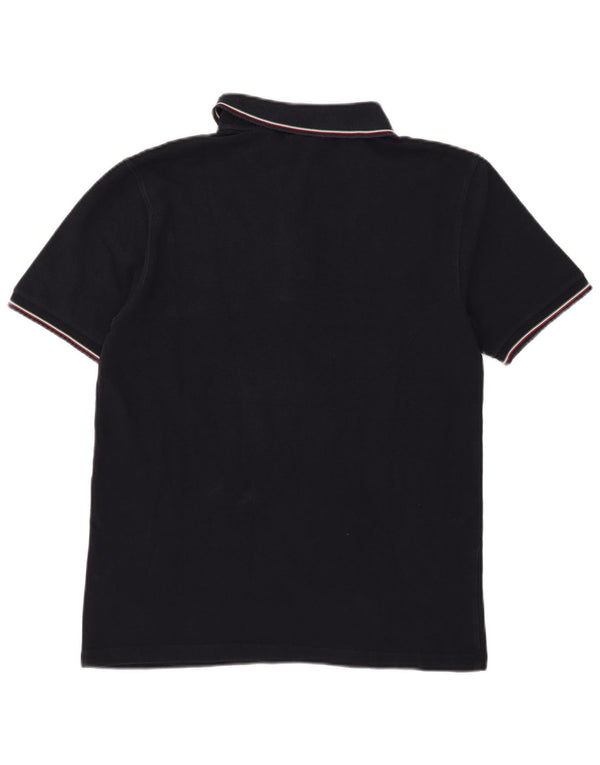 Camisa polo masculina Aeronautica Militare médio algodão azul marinho