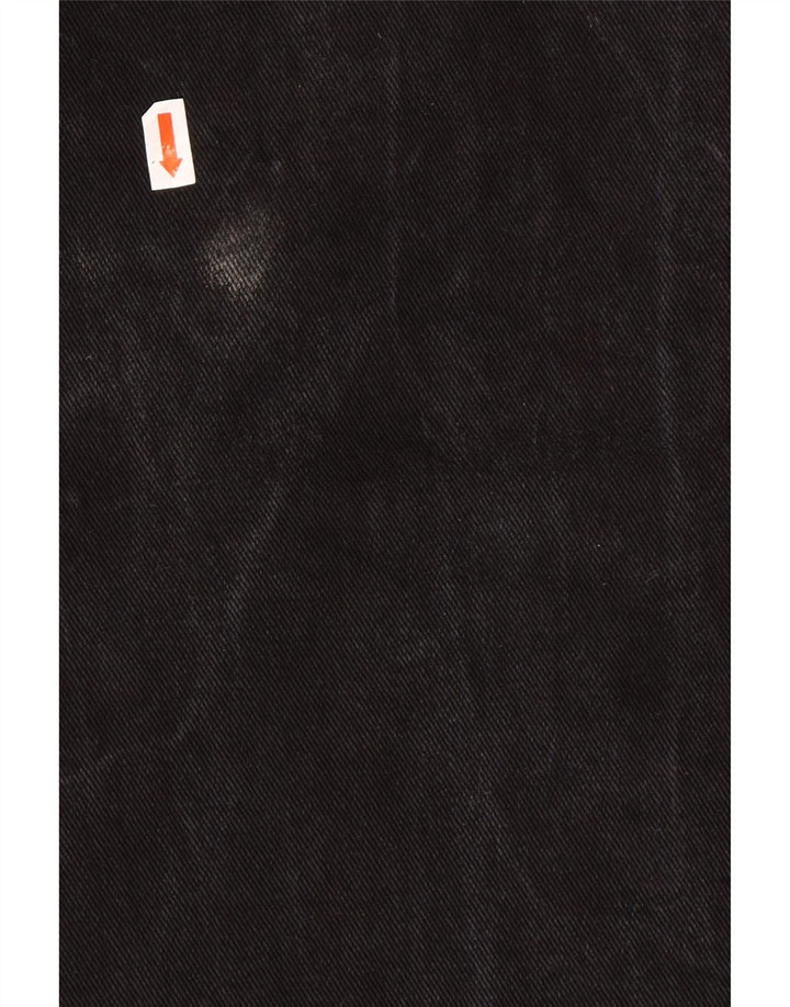 WRANGLER Masculino Texas Stretch Straight Jeans W38 L34 Algodão Preto