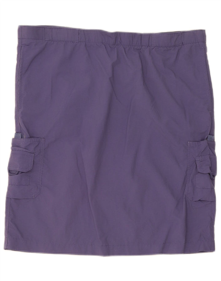 Saia cargo feminina COLUMBIA pequena W36 nylon roxo