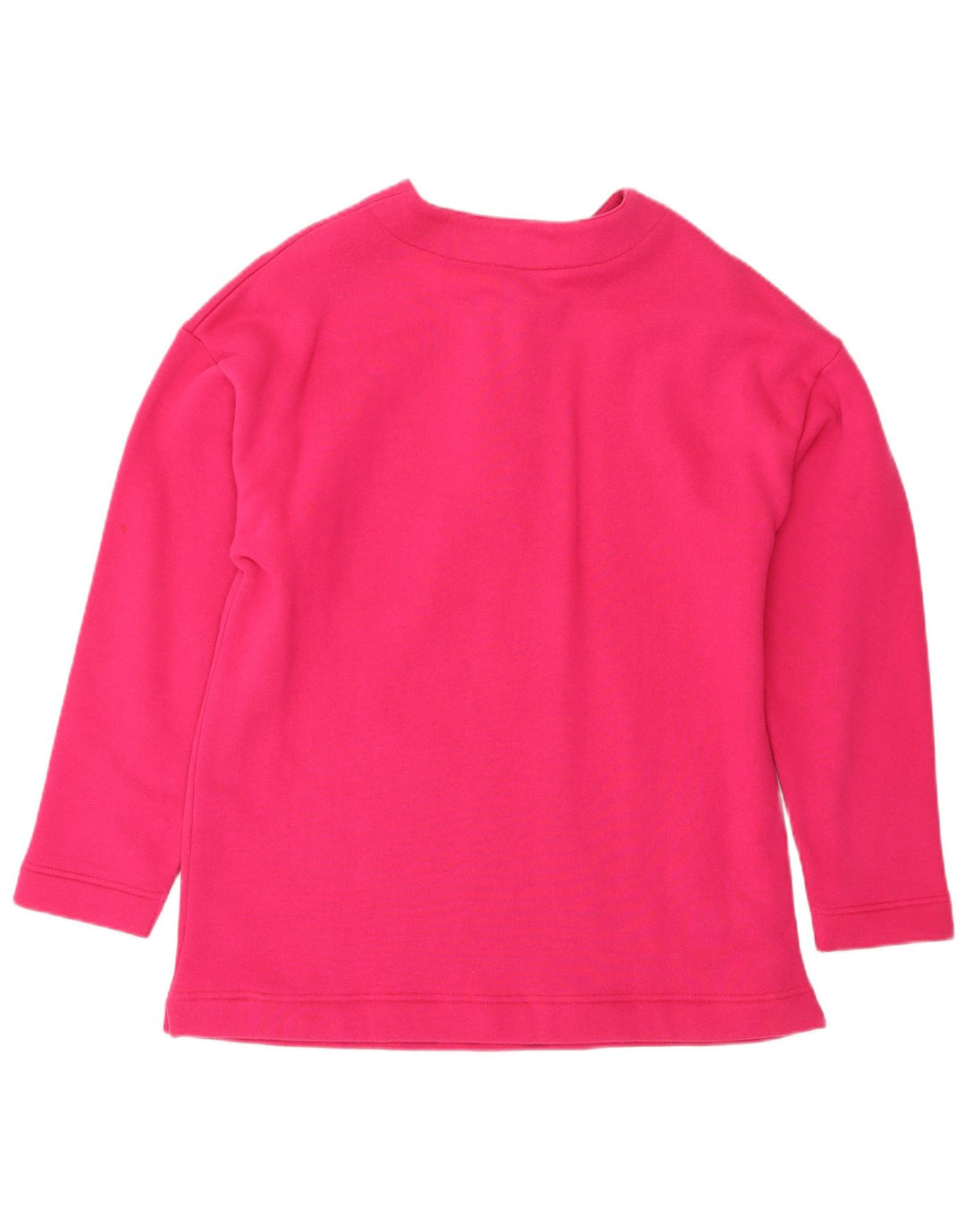 Benetton moletom feminino jumper UK 14 médio rosa