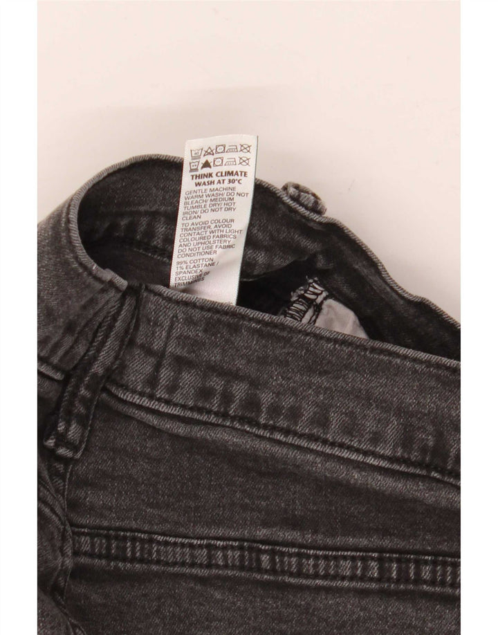 Marks & Spencer Mens Jeans Slim W32 L31 Algodão Preto