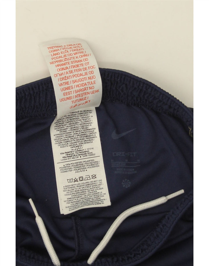 Shorts esportivos Nike Boys Dri Fit 10-11 anos médio azul marinho poliéster