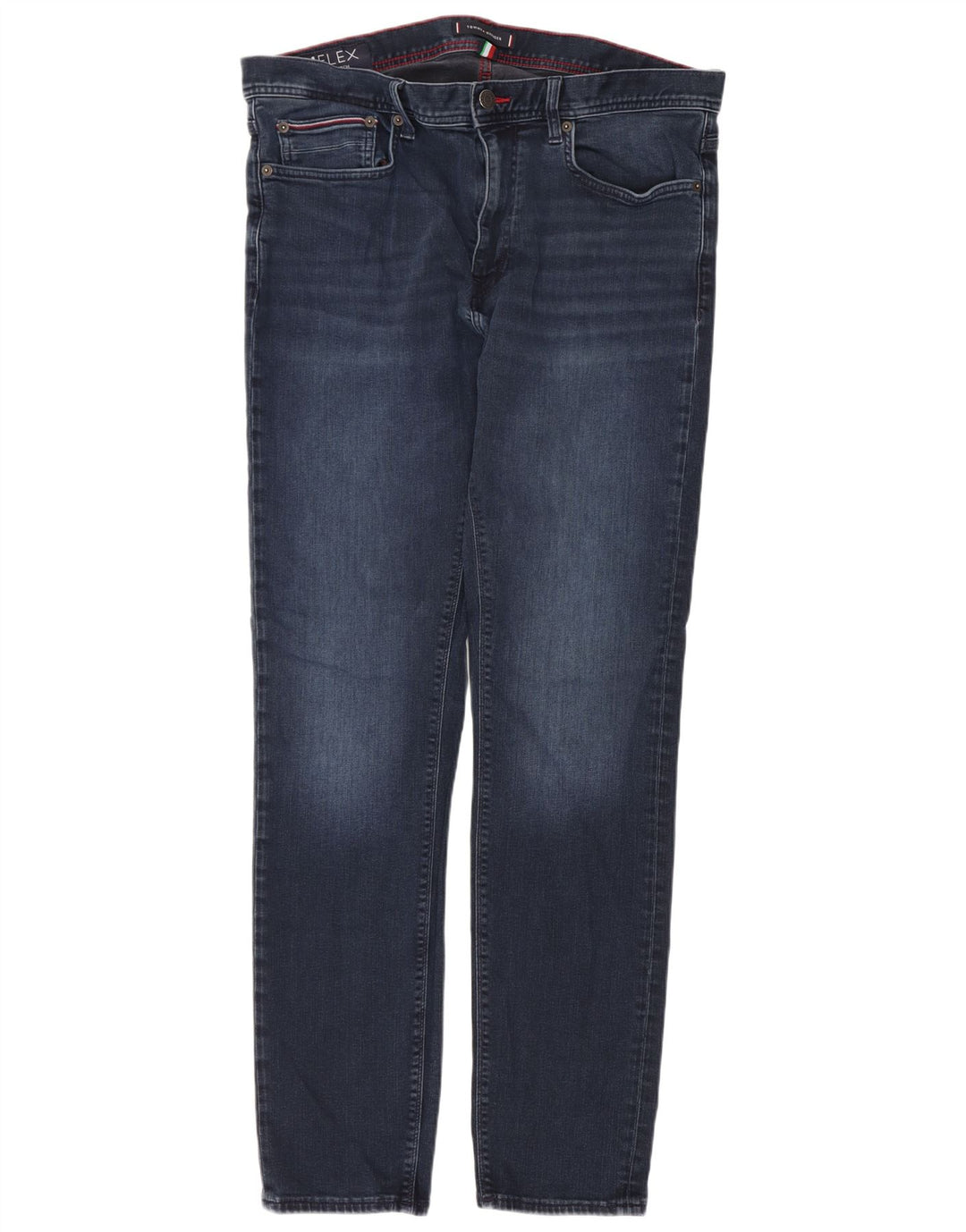 Tommy Hilfiger Masculino Bleecker Slim Jeans W36 L32 Azul Algodão