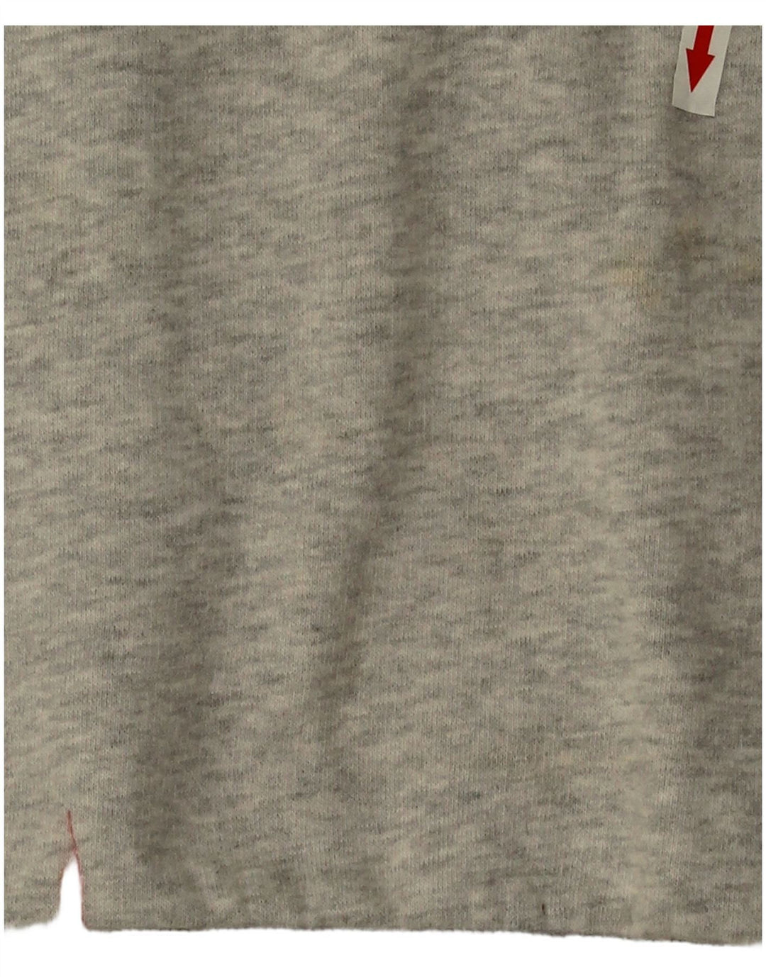 Suéter superdimensionado feminino Superdry UK 16 grande algodão cinza