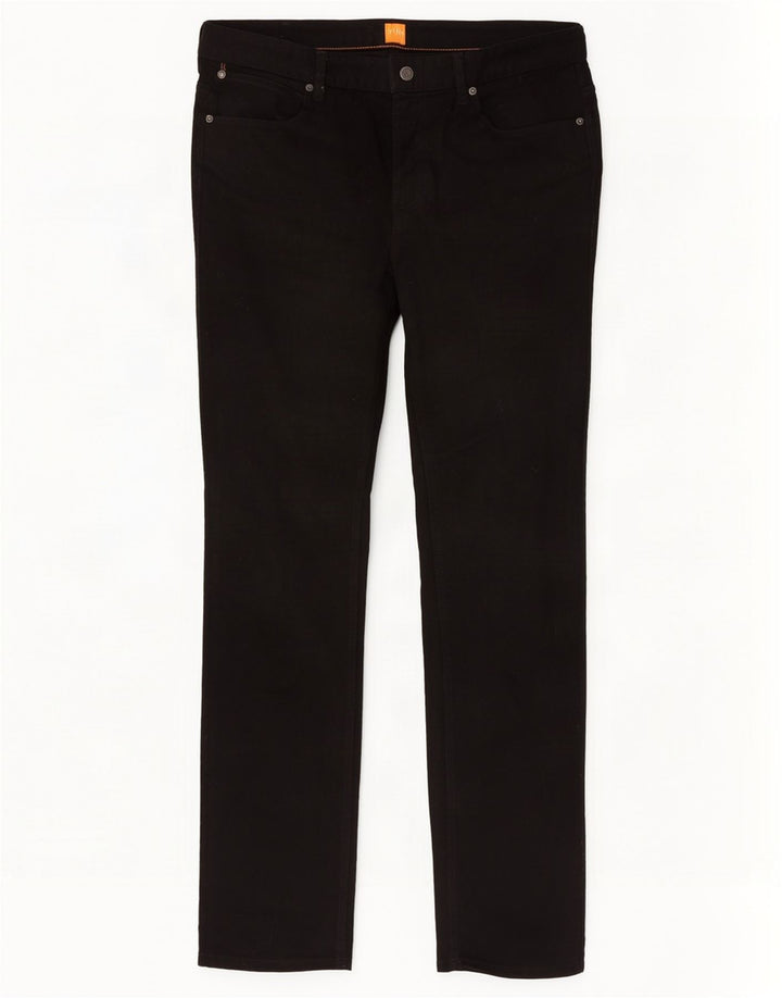 Hugo Boss Masculino Jeans Slim W36 L36 Algodão Preto