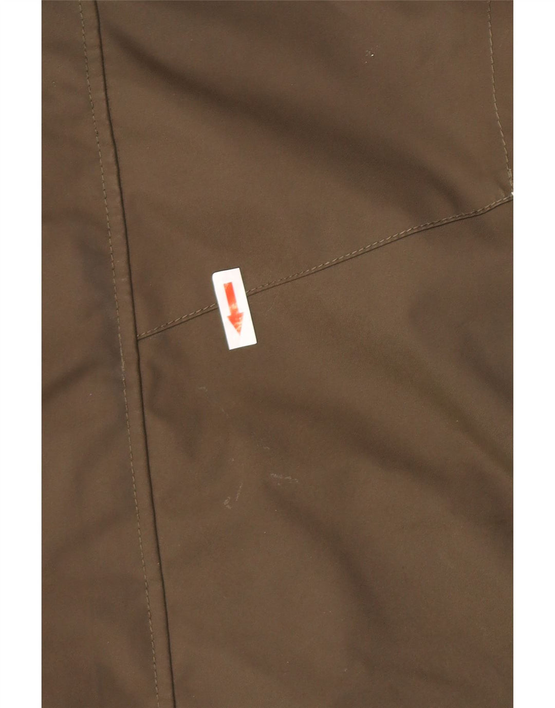 Jaqueta corta-vento feminina O'Neill com capuz Reino Unido 14 grande poliéster cáqui