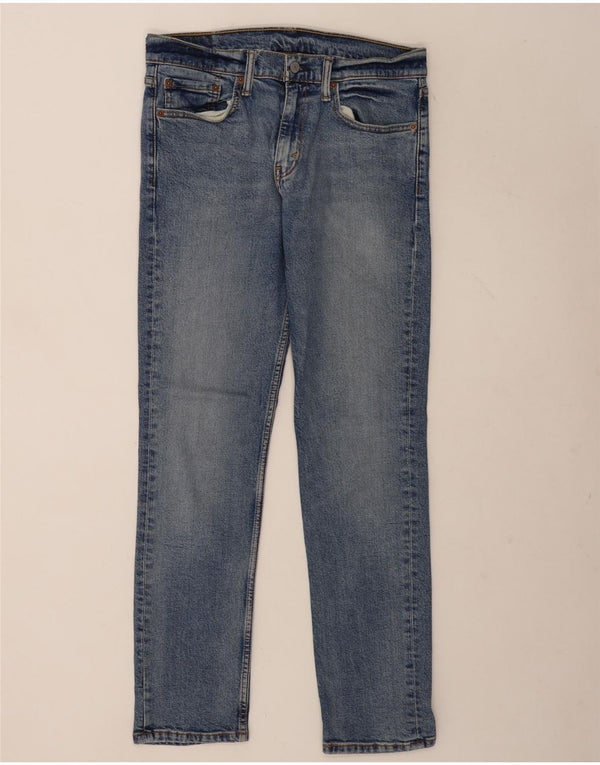 Levi's Masculino 511 Slim Jeans W32 L32 Azul Algodão