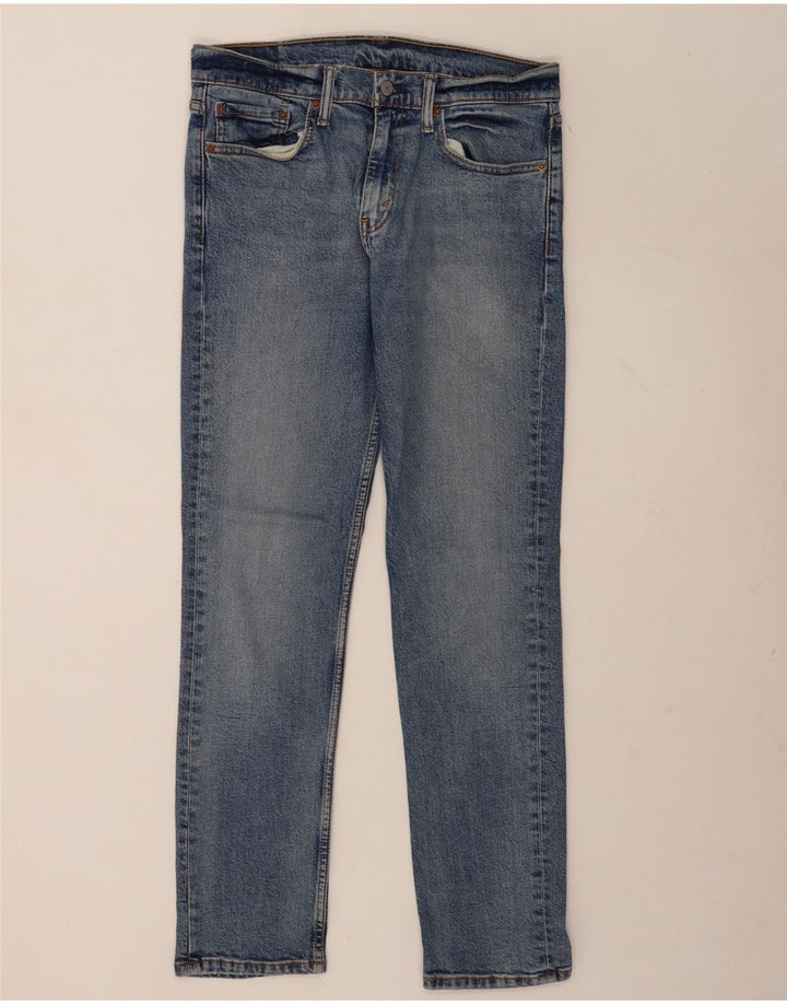 Levi's Masculino 511 Slim Jeans W32 L32 Azul Algodão