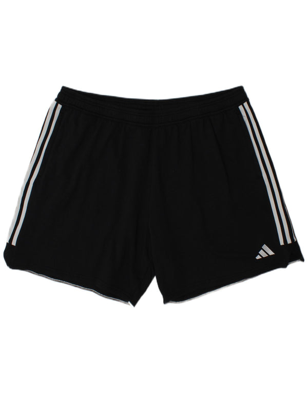 Shorts esportivos masculinos ADIDAS 3XL algodão preto
