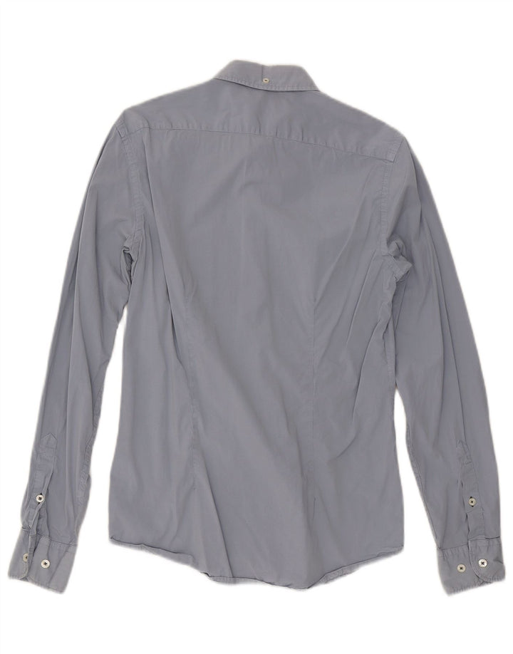 Camisa masculina GAS pequena algodão cinza