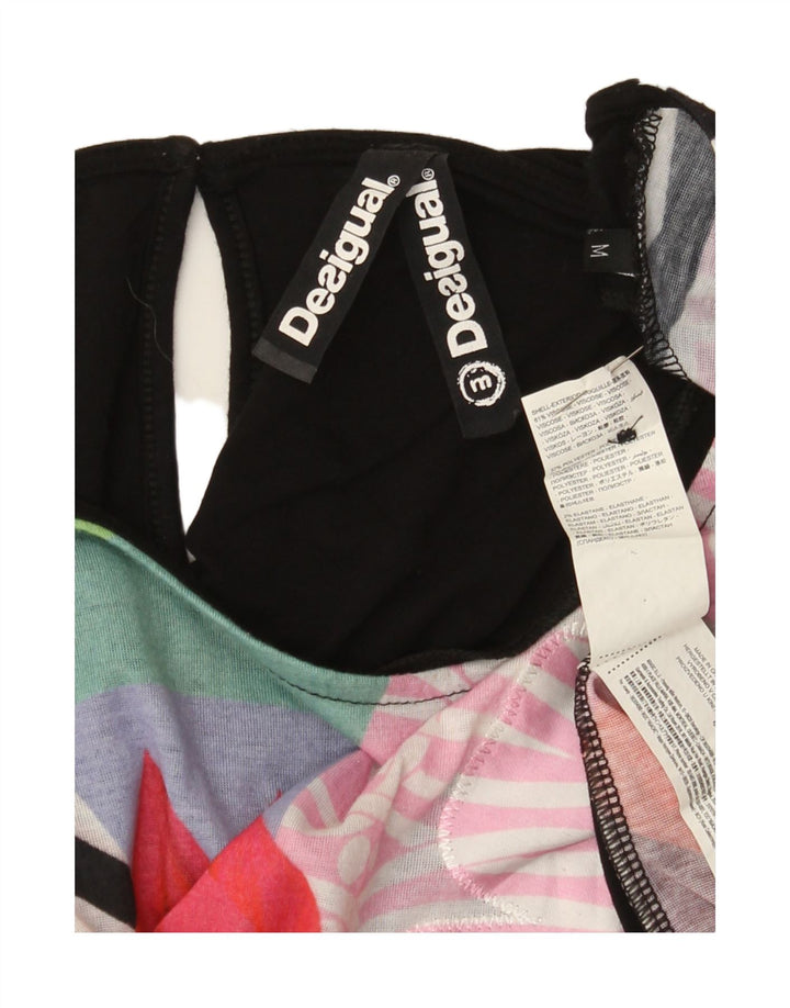 Blusa gráfica feminina Desigual Top UK 14 Médio Multicolorido Floral