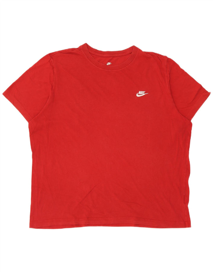 Camiseta masculina Nike Top 2XL algodão vermelho