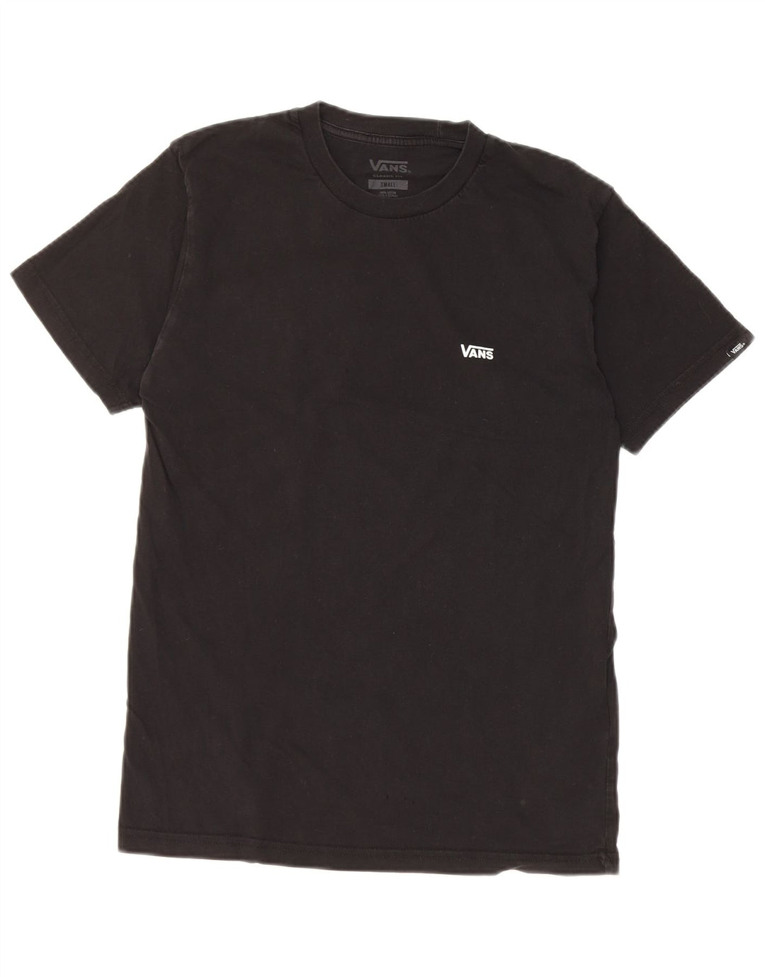 Camiseta Vans Masculina Classic Fit Top Pequeno Algodão Preto